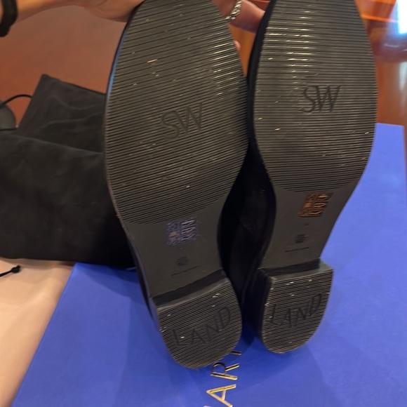 Stuart WEITZMAN lowland suede over knee boots - Picture 9 of 12